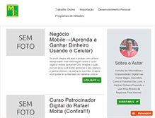 Tablet Screenshot of mundoempreendedor.net